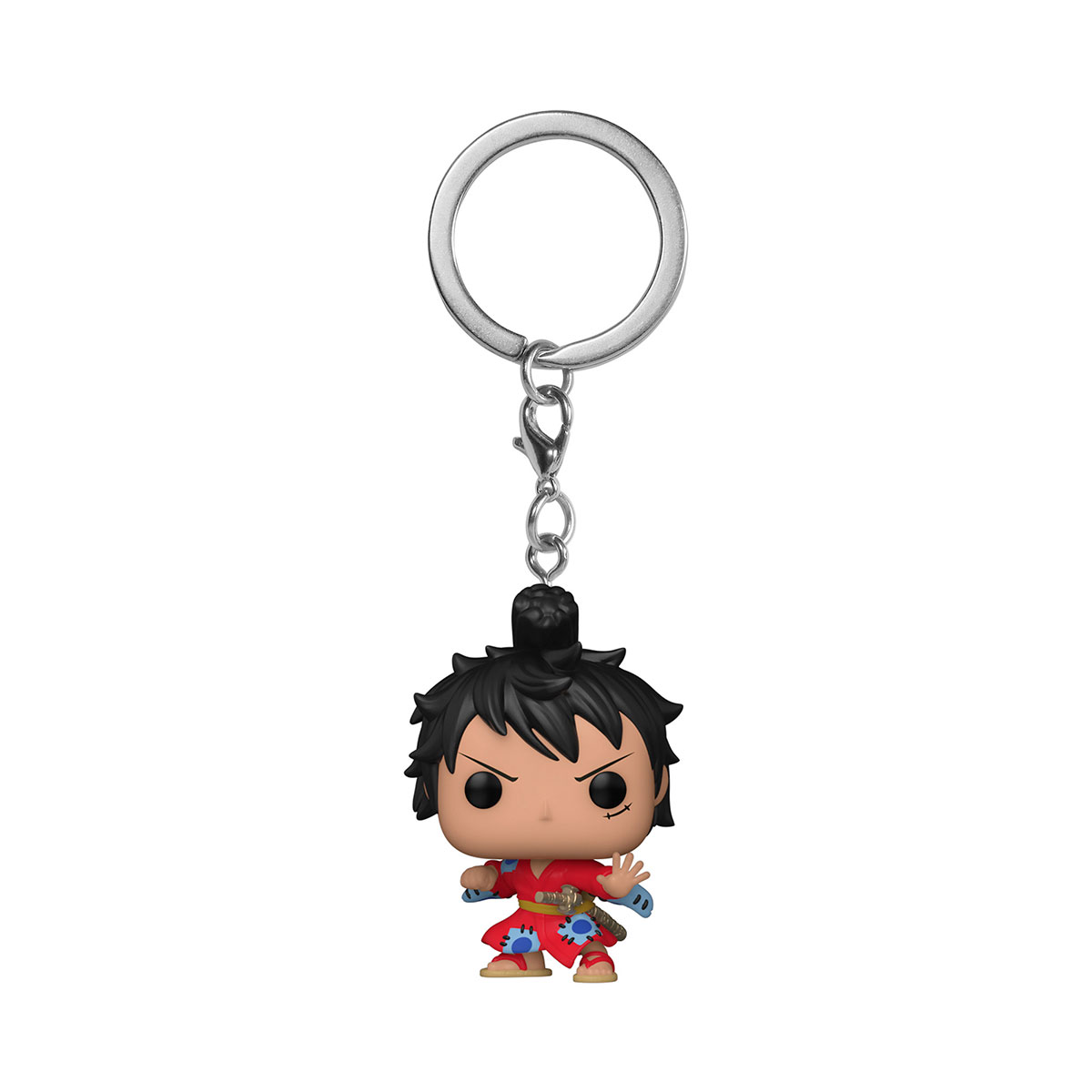 Колекційна ігрова фігурка на кліпсі Luffy Kimono - Funko POP One Piece Багатоколірна — превʼю 4