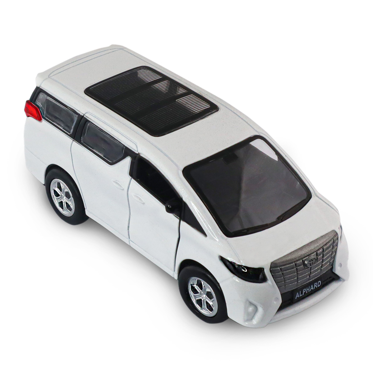 Автомодель Toyota Alphard Techno Drive 1:40 Біла металева — превʼю 28