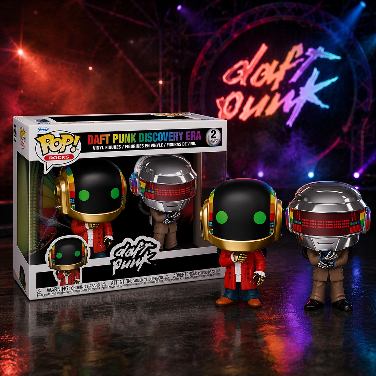 Набір колекційних фігурок Funko POP Daft Punk Discovery музична серія — превʼю 6
