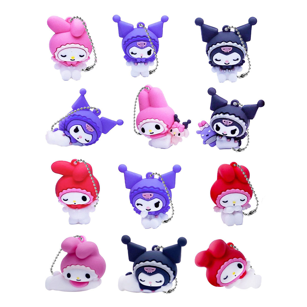 Фігурка-сюрприз Cool Things Hello Kitty Моя Мелоді та Куромі — превʼю 4