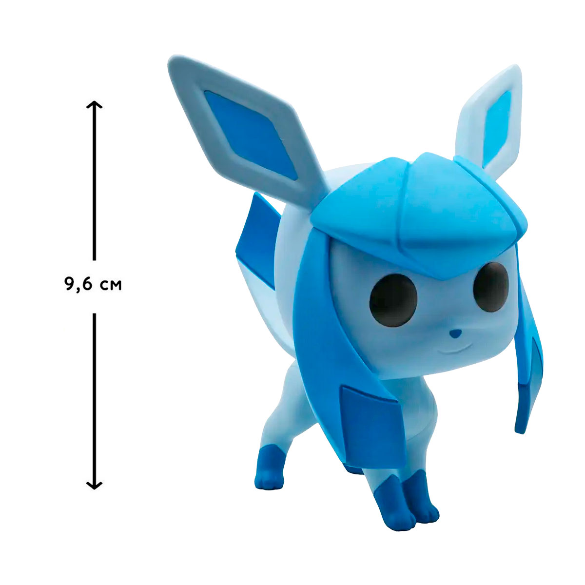 Ігрова колекційна фігурка Pokemon-Glaceon Funko POP серія Покемон Блакитний — превʼю 6