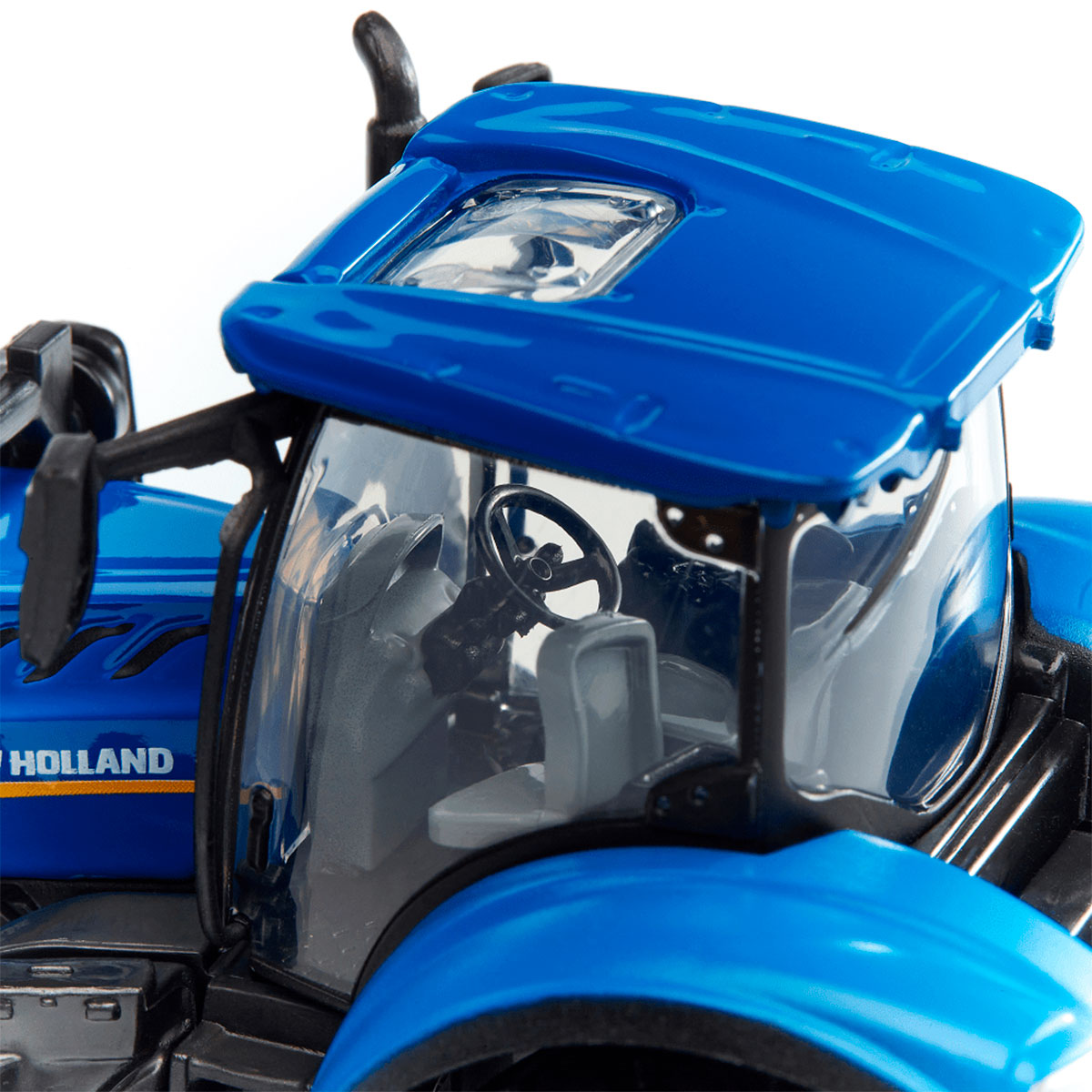 Трактор Bburago New Holland T7.315 з фронтальним навантажувачем 1:32 Синій — превʼю 11