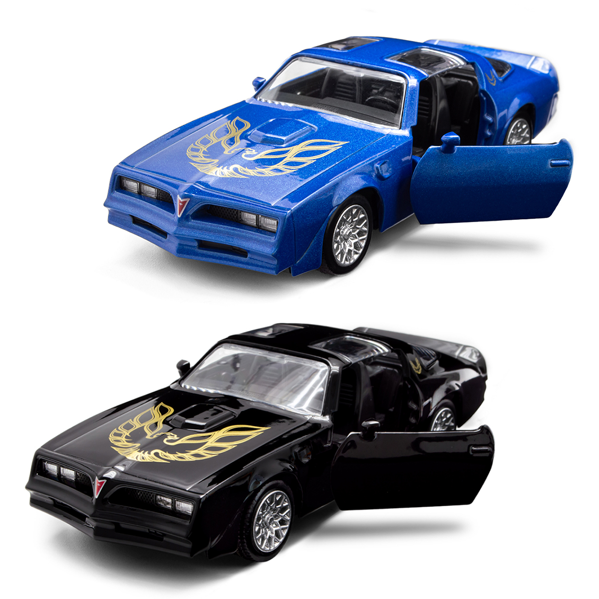 Автомодель TechnoDrive Pontiac Firebird 1978 металева 1:40 — превʼю 32