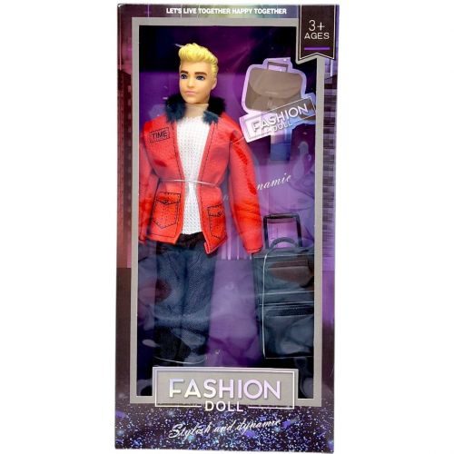 Лялька Fashion Doll хлопець з аксесуарами 29 см Різнобарвна