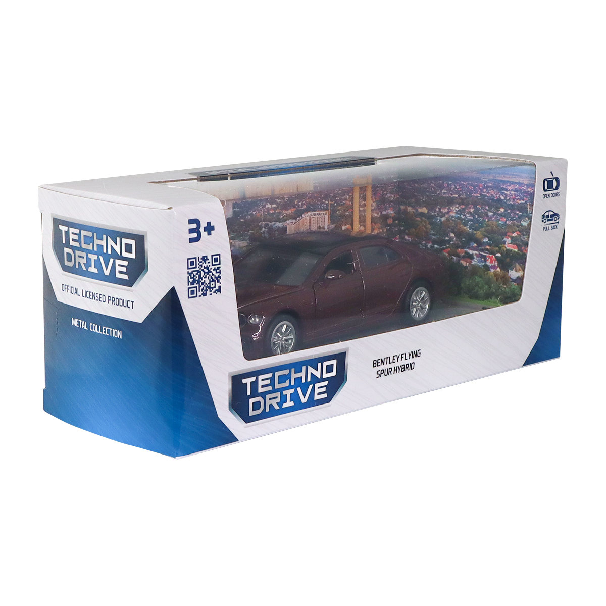 Автомодель Techno Drive Bentley Flying Spur Hybrid 1:47 металева — превʼю 19