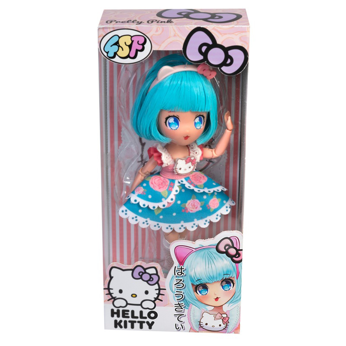 Лялька 4SF Manga Dolls Hello Kitty Пінк 19,5 см з аксесуарами — превʼю 20