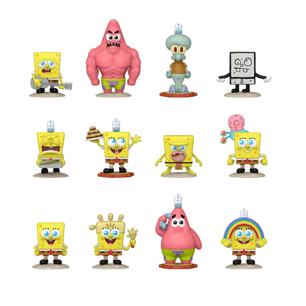 Ігрова фігурка колекційна Funko Mystery Minis SpongeBob - Губка Боб Кольорова — превʼю 6
