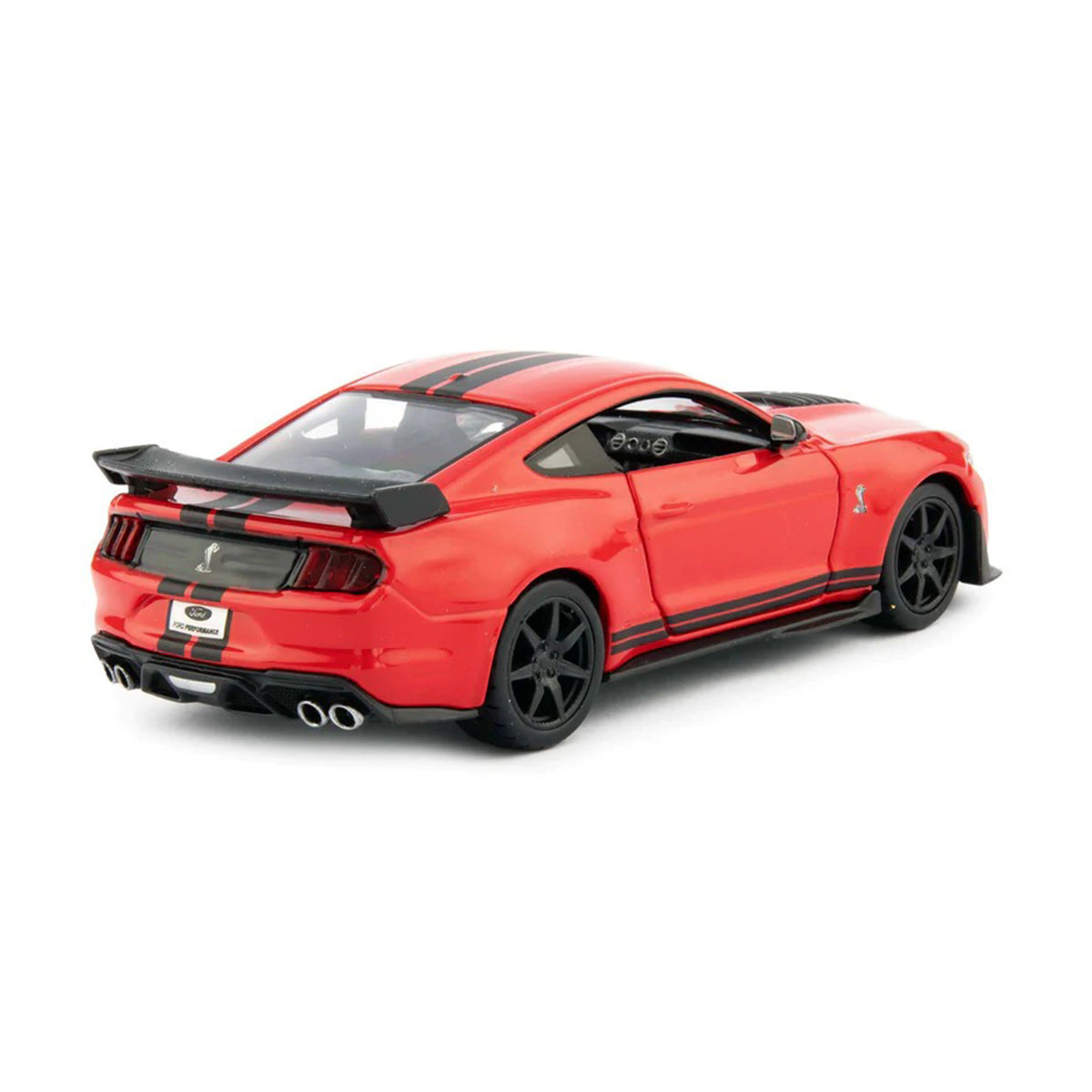 Автомодель Ford Shelby GT500 Bburago Street Fire 1:32 Червона — превʼю 10