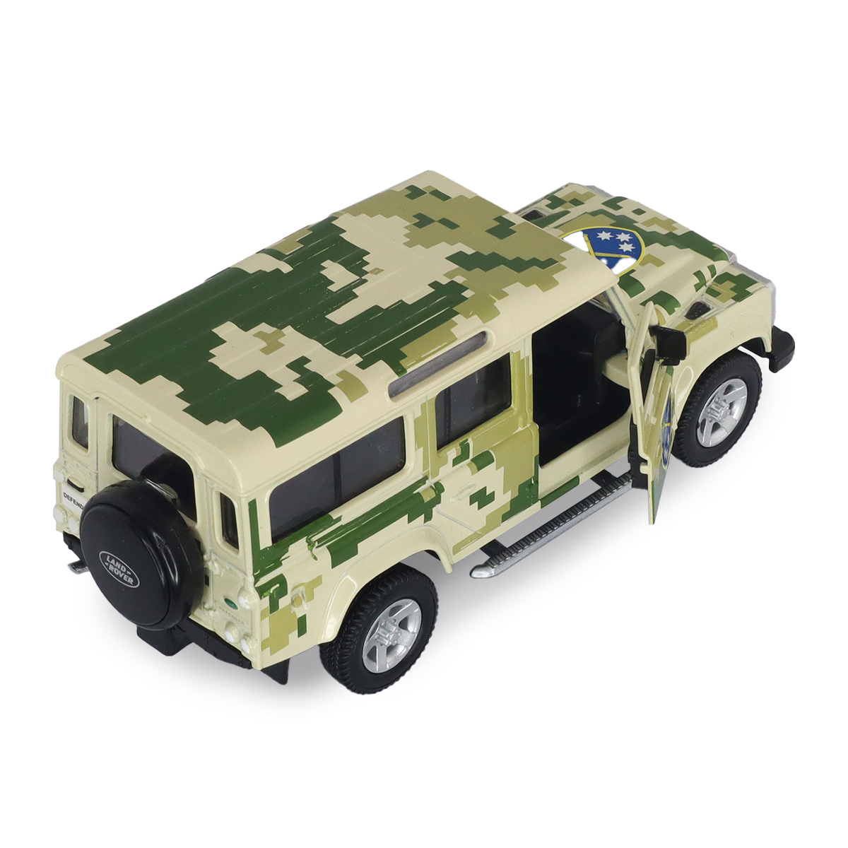Колекційна автомодель Land Rover Defender ОК Схід серії Шеврони Героїв 1:32 металева — превʼю 18