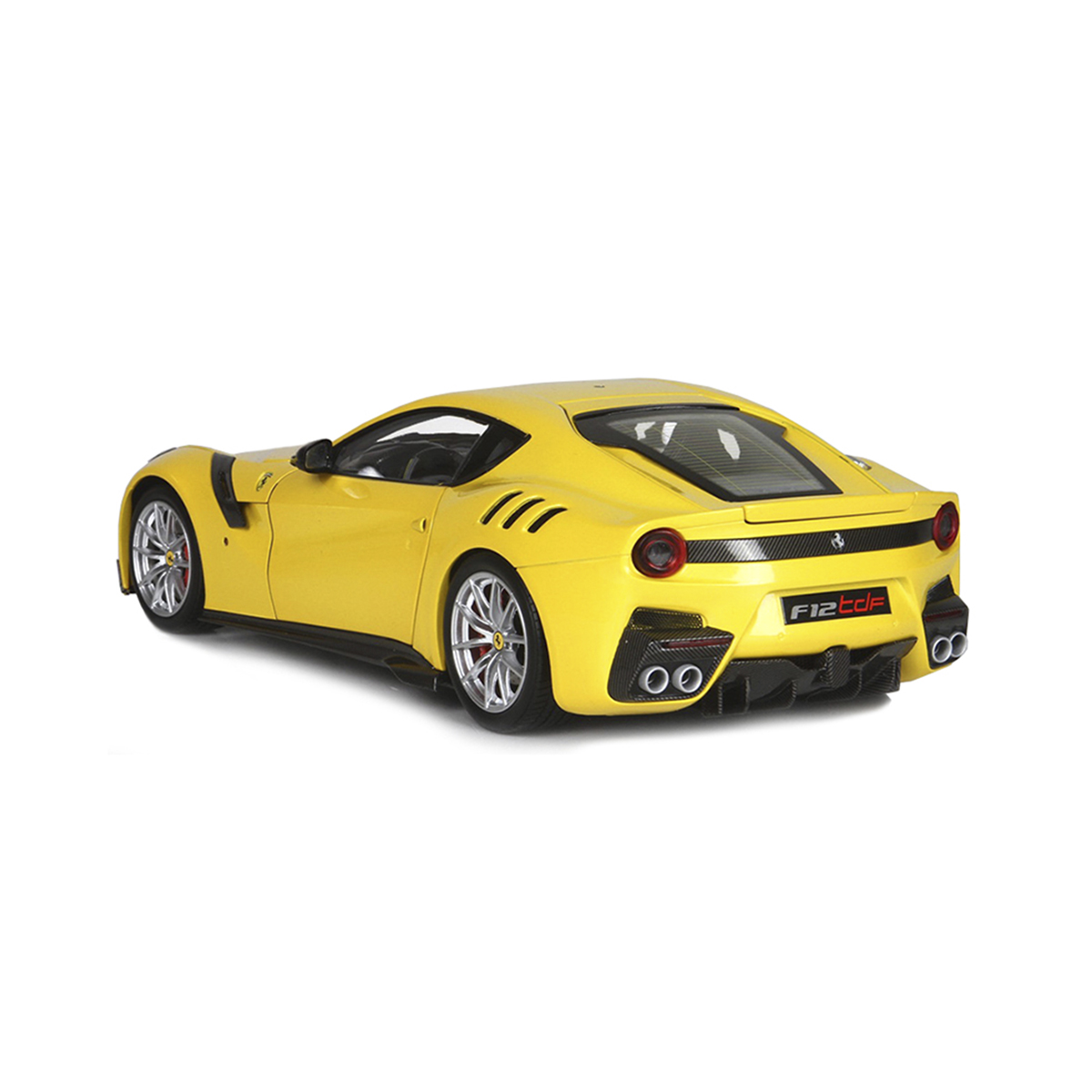 Автомодель Ferrari F12Tdf Bburago 1:24 металева - Жовта — превʼю 14