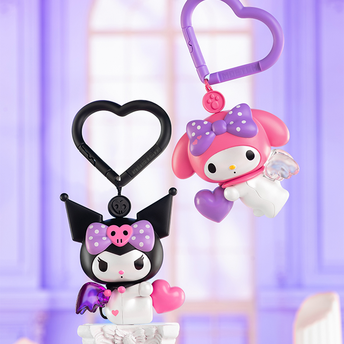Механічна іграшка Sanrio Pop Top – Kuromi & My Melody – 8 см — превʼю 15