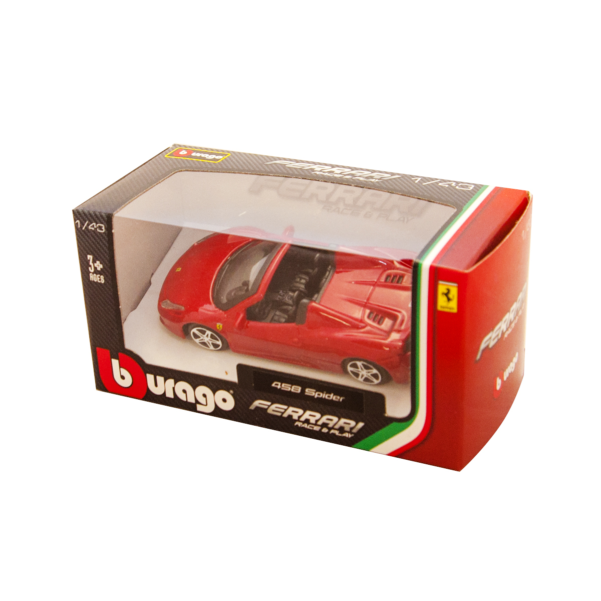 Автомодель Ferrari Bburago 1:43 металева колекційна — превʼю 11