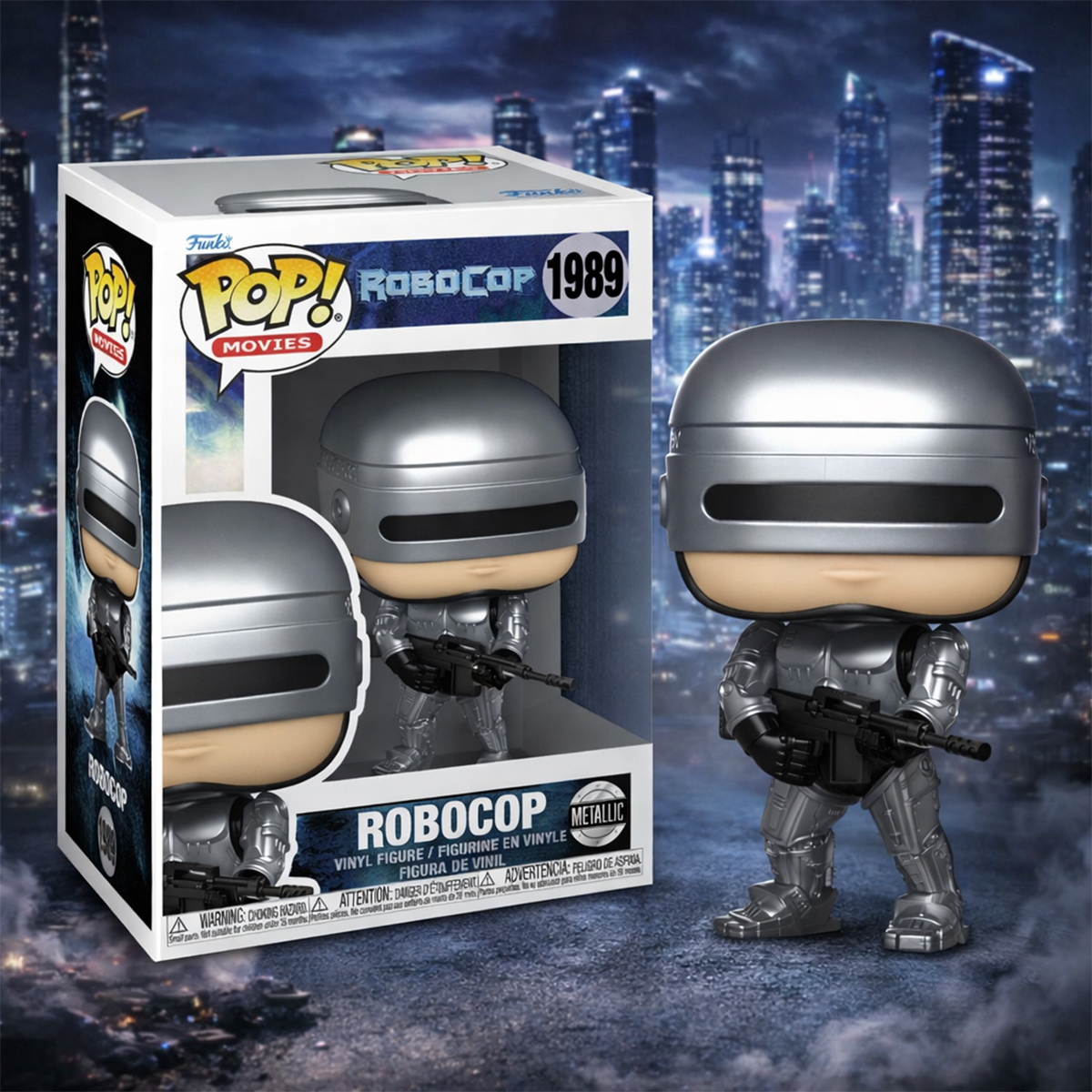Колекційна ігрова фігурка RoboCop - Робокоп Funko POP серії S2 Багатоколірна — превʼю 7