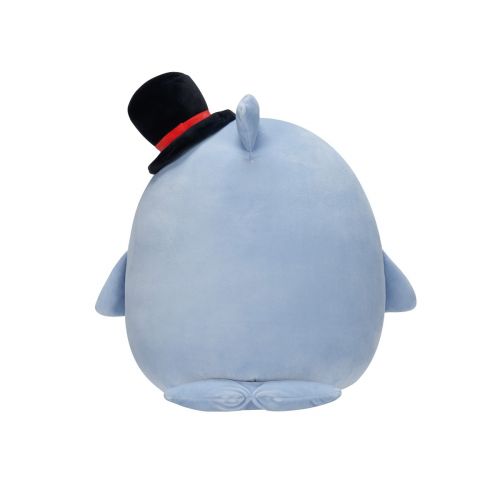М'яка іграшка Squishmallows Синій кит Самір 13 см Різнобарвна — превʼю 4