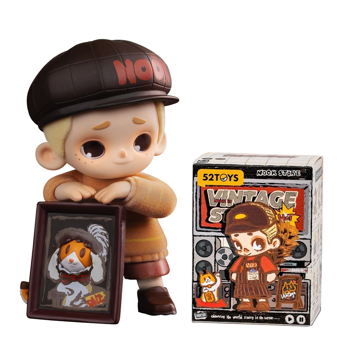 Колекційна фігурка 52Toys NOOK Вінтажна крамниця — Nook та Jiumu — 9 см — превʼю 12