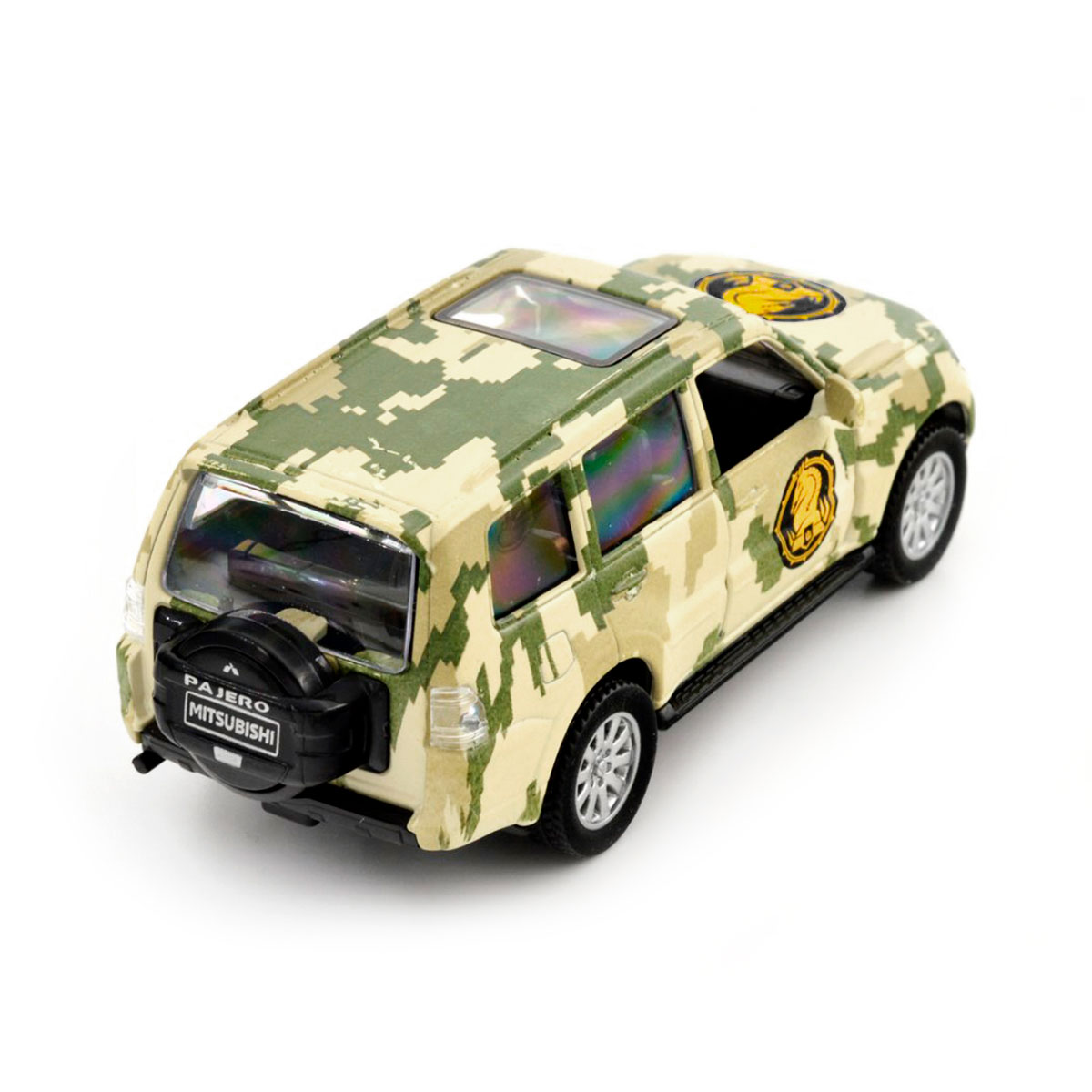 Автомодель Mitsubishi Pajero 4WD Turbo 47 ОМБр Шеврони Героїв 1:43 — превʼю 28