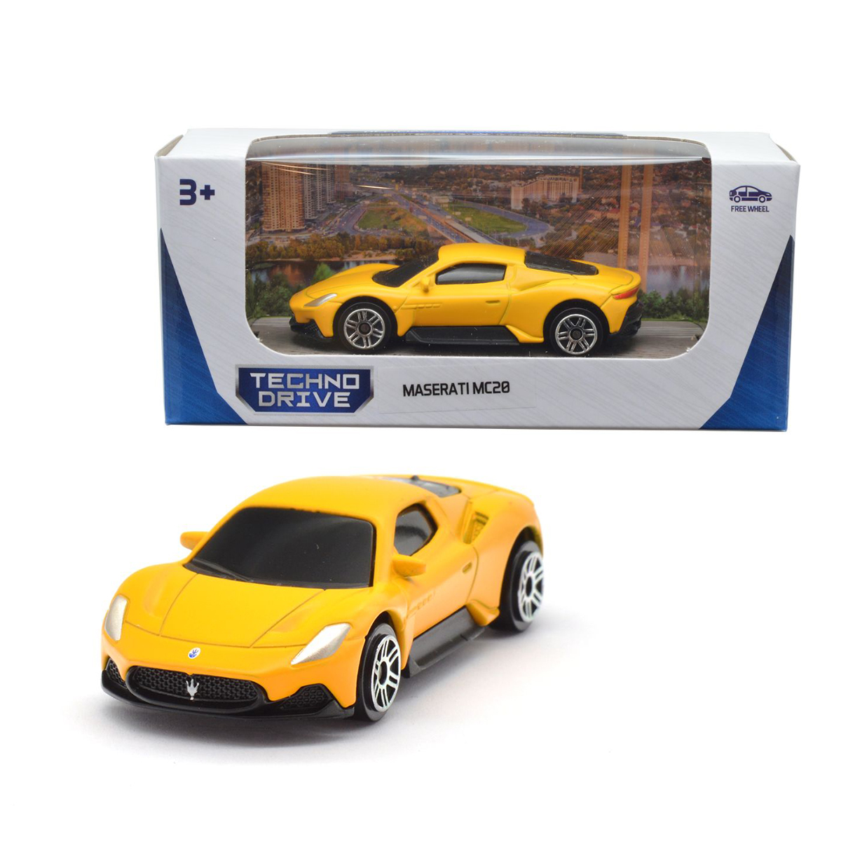 Колекційна машинка TechnoDrive масштаб 1:64 металева — превʼю 6