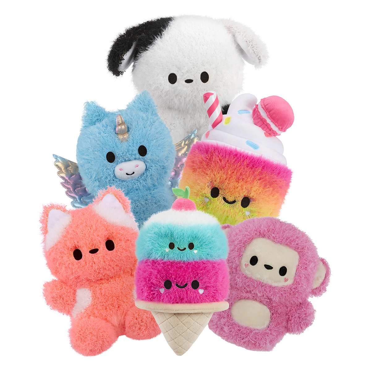 М'яка іграшка-антистрес Fluffie Stuffiez – Морозиво (Ice Cream) – Small Plush — превʼю 17