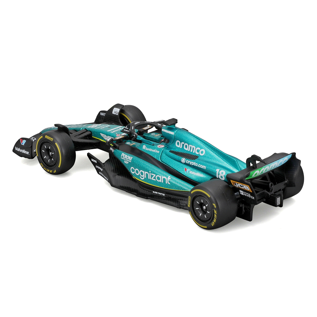 Автомодель Bburago Aston Martin AMR23 2023 1:43 — превʼю 21