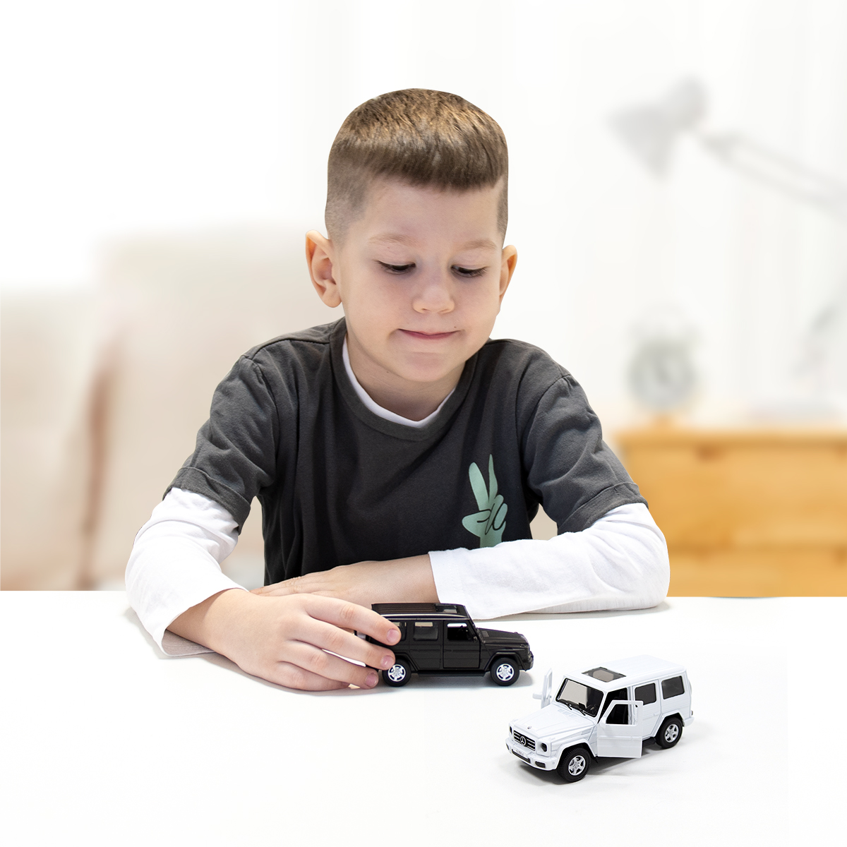 Автомодель металева TechnoDrive Mercedes-Benz G350 Чорна — превʼю 14