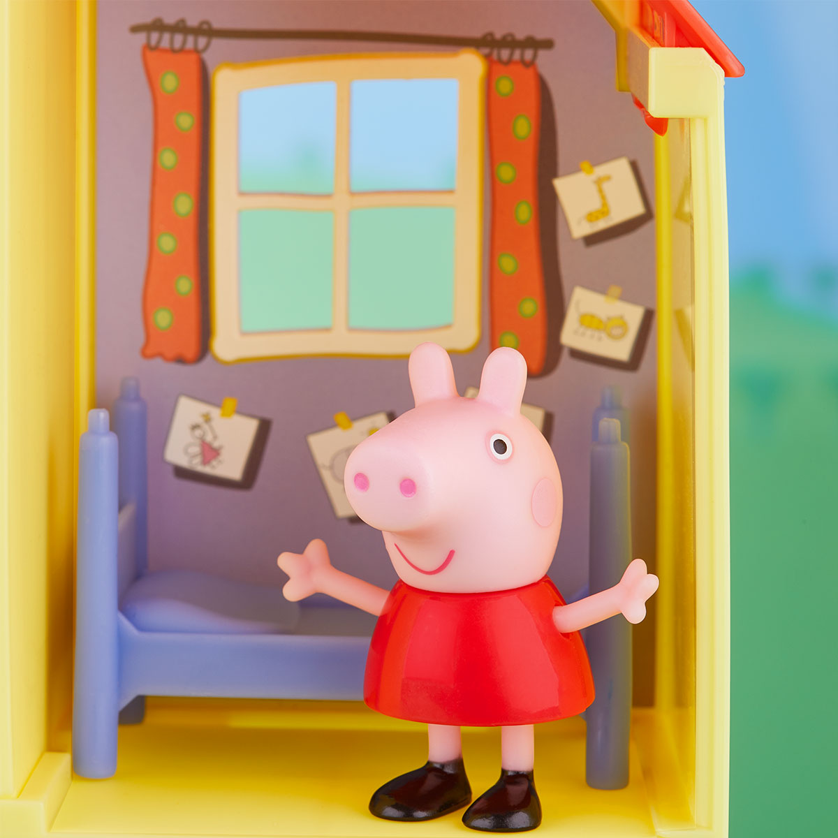 Ігровий набір Будиночок Пеппи Peppa Pig двоповерховий з фігуркою та меблями — превʼю 19