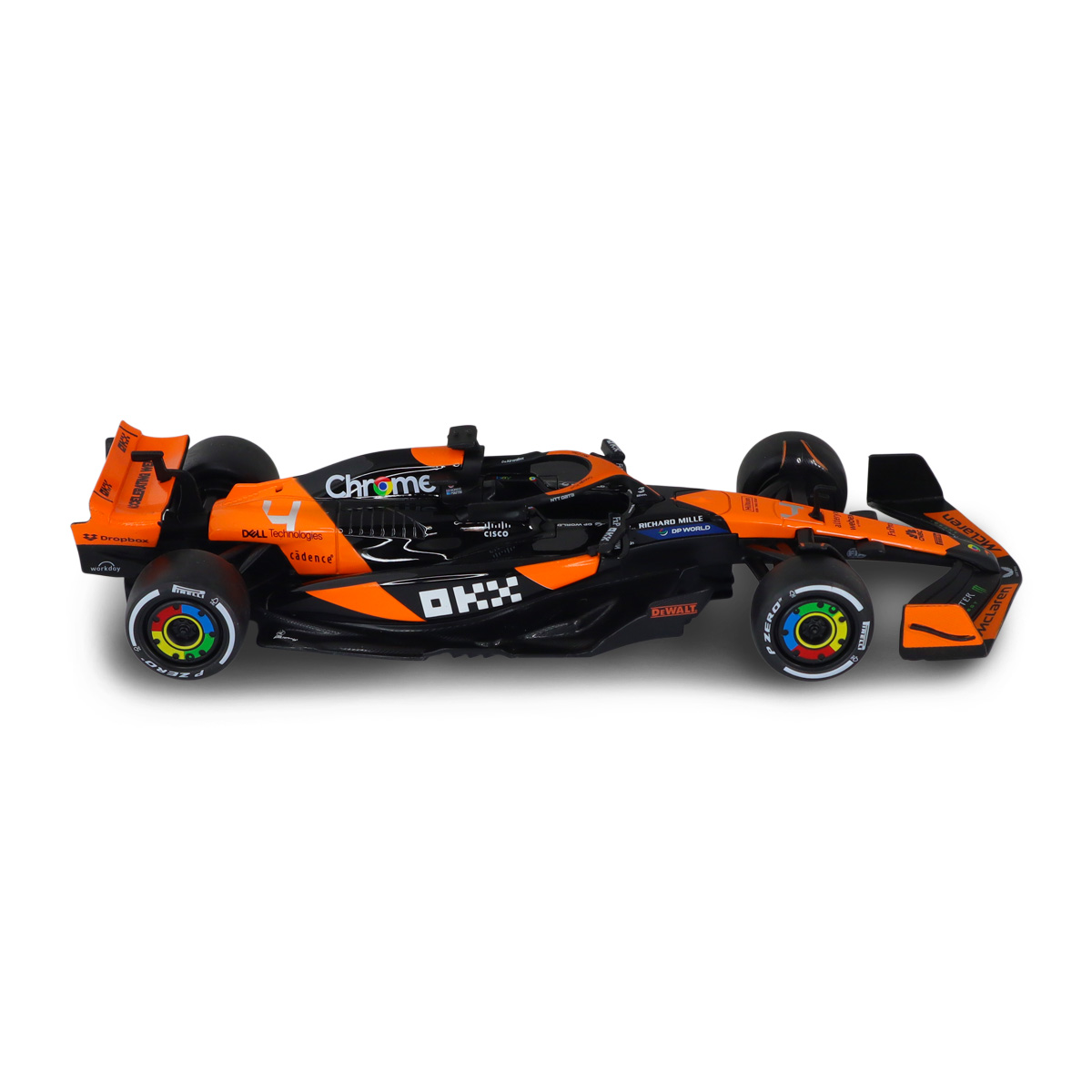Автомодель McLaren F1 2024 Techno Drive 1:24 Помаранчева — превʼю 27