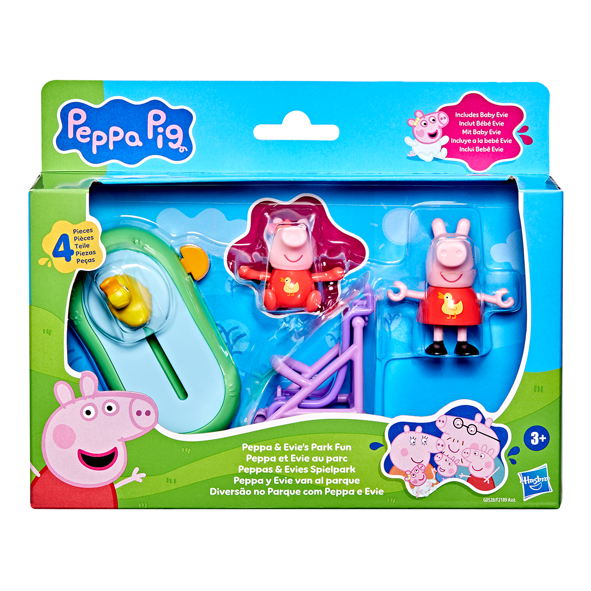 Ігровий набір Peppa Pig Моменти з Пеппою Сестрички на прогулянці з візочком — превʼю 14