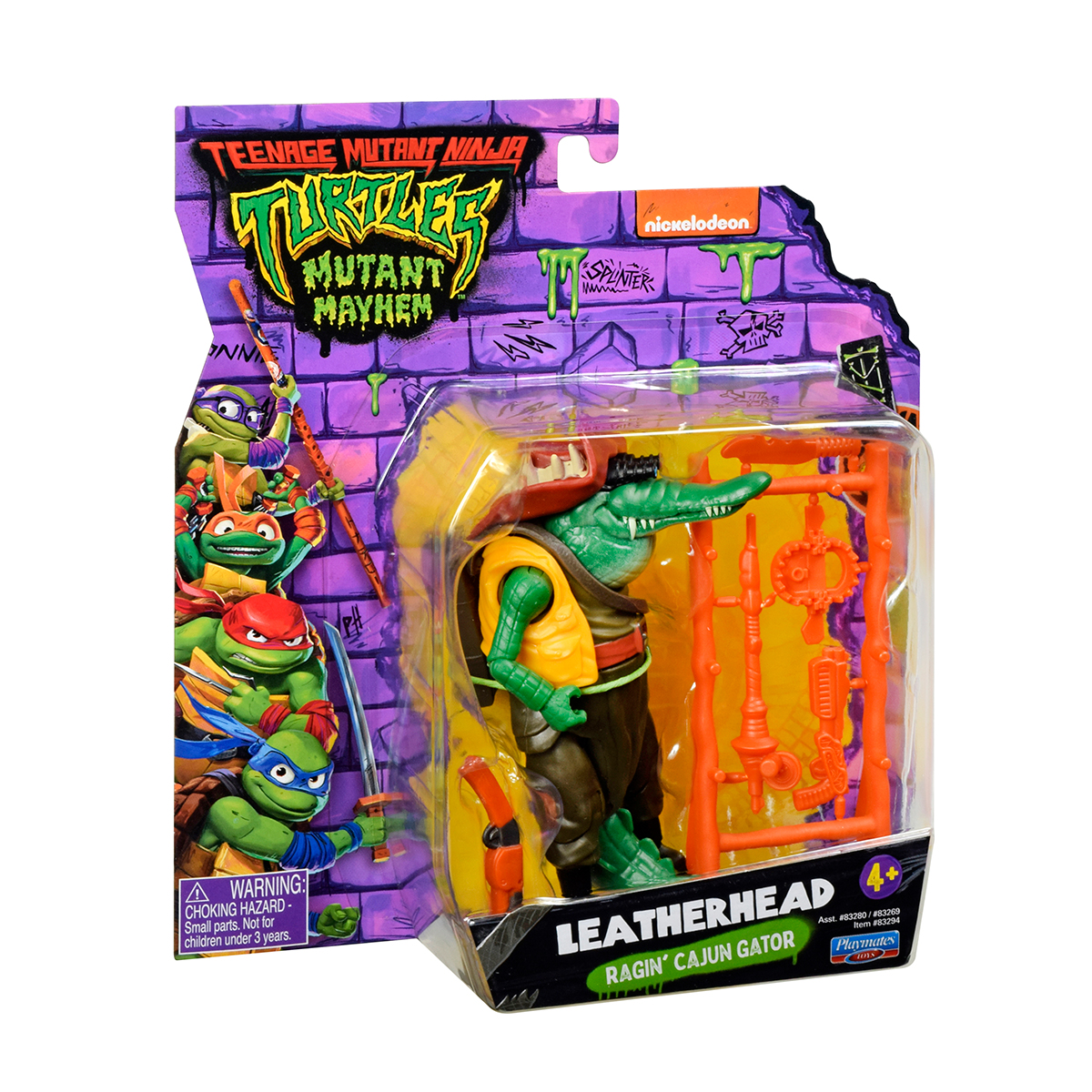 Ігрова фігурка TMNT Лезерхед з аксесуарами — превʼю 12