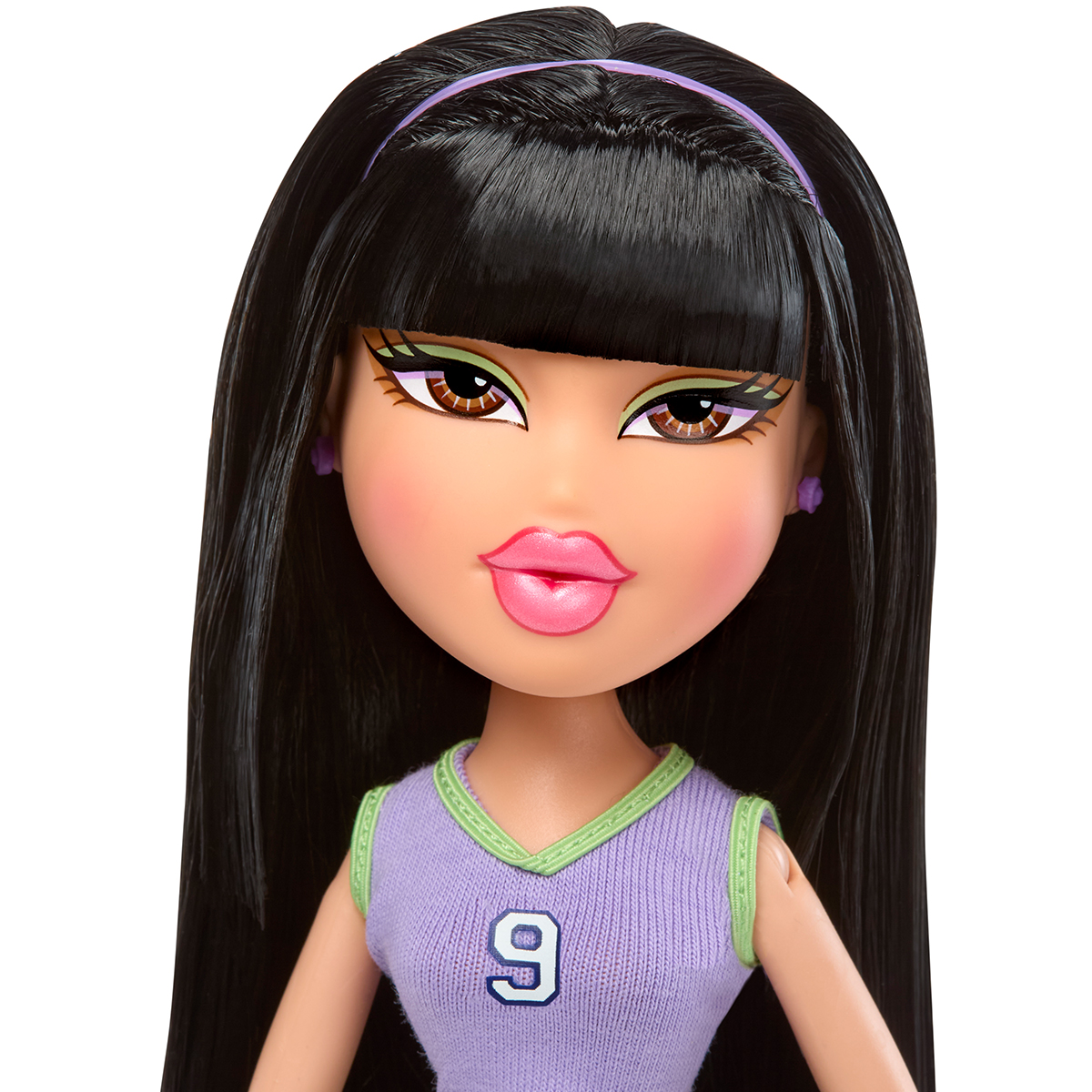 Ігровий набір баскетболістка Джейд Bratz Play Sportz 29 см чорне волосся — превʼю 12