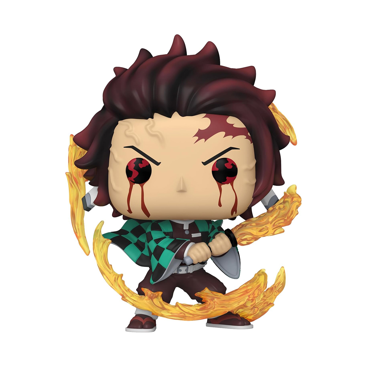 Колекційна фігурка Funko POP - Тандзіро та Дихання Сонця Tanjiro Demon Slayer — превʼю 4
