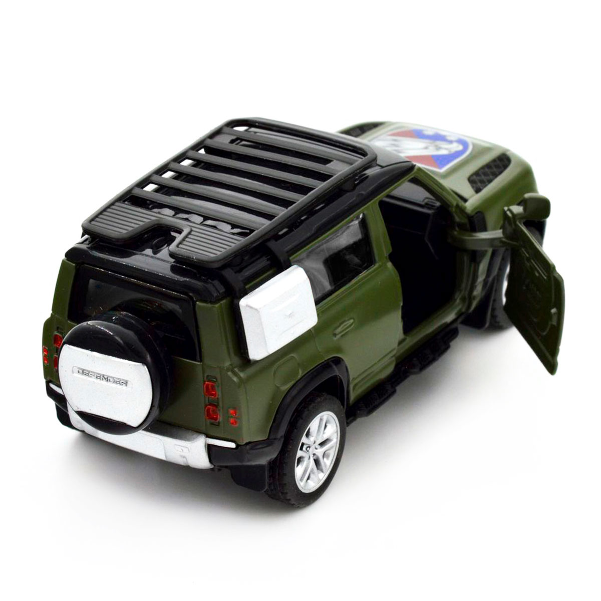 Колекційна модель Land Rover Defender 110 25 ОПДБр Techno Drive 1:43 металева — превʼю 18