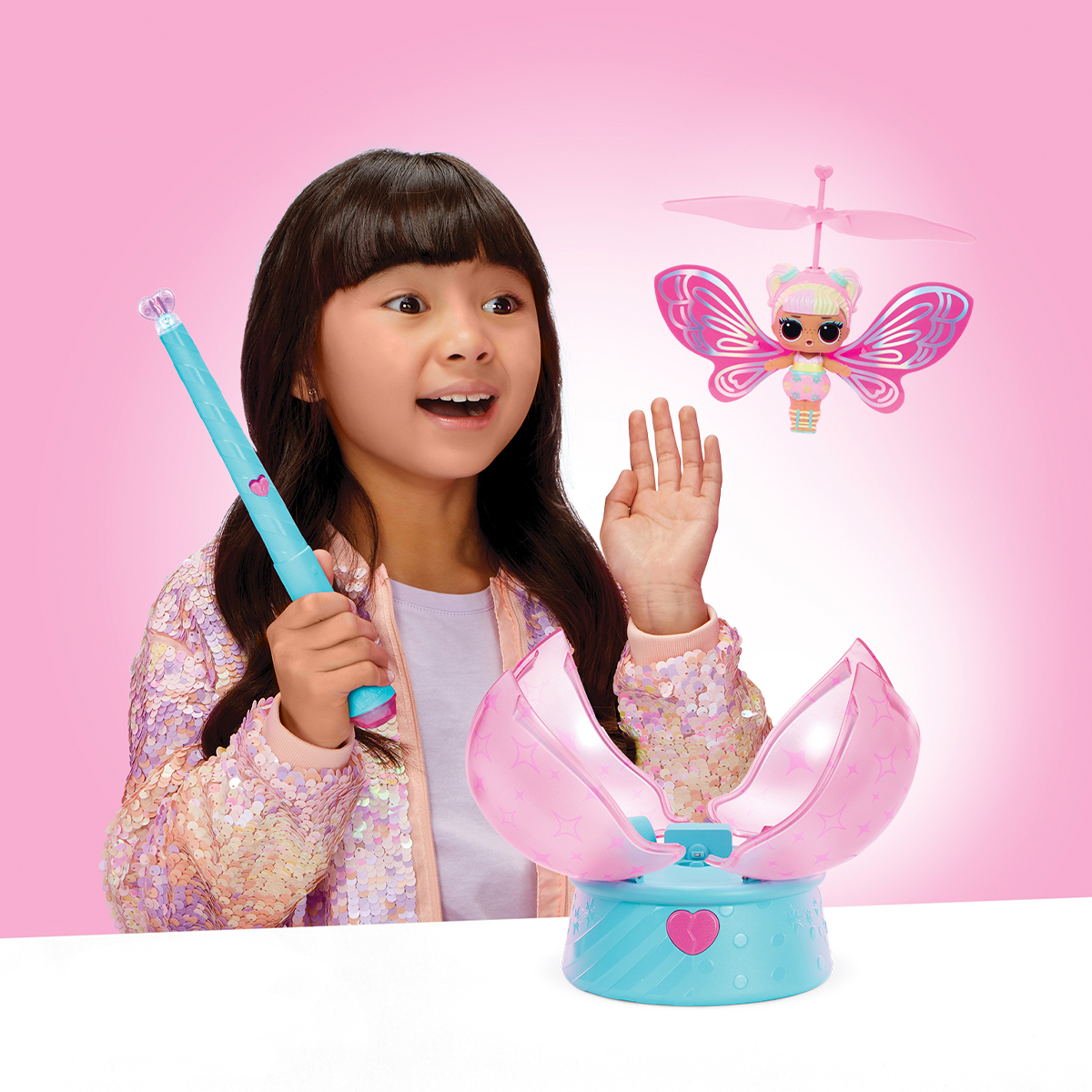 Лялька LOL Surprise Magic Flyers Fairies Квіточка з крилами та чарівною паличкою — превʼю 10