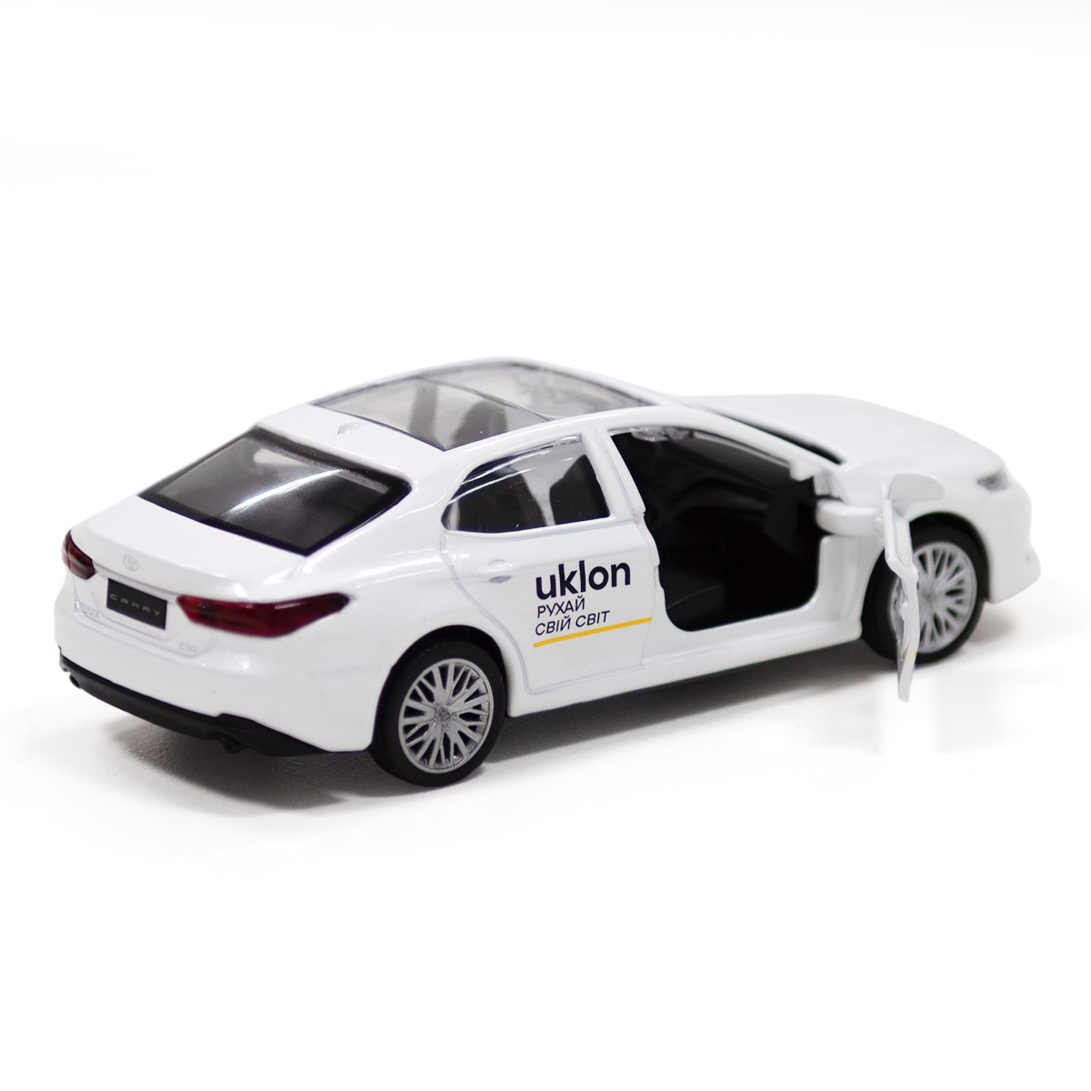 Автомодель TechnoDrive Toyota Camry Uklon металева Біла — превʼю 21