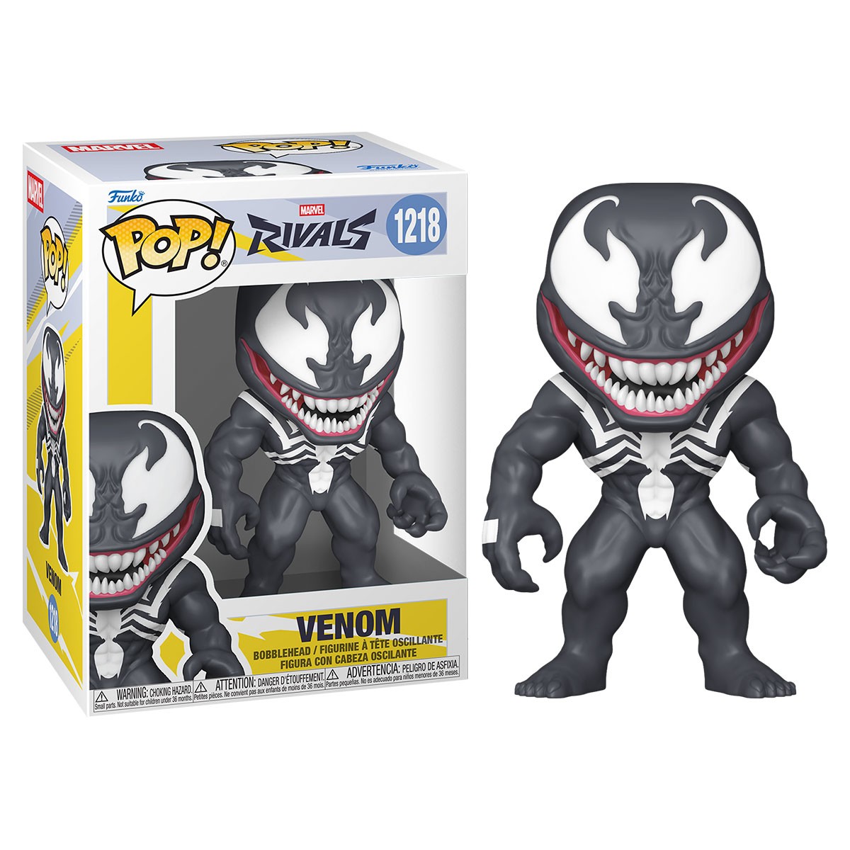 Ігрова фігурка Funko POP Marvel Rivals Веном Chase-версія — превʼю 8