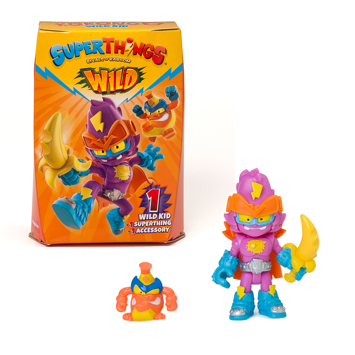 Ігровий набір Wild Kids Казум-кід з фігуркою та аксесуаром для дітей Різнокольоровий — превʼю 13
