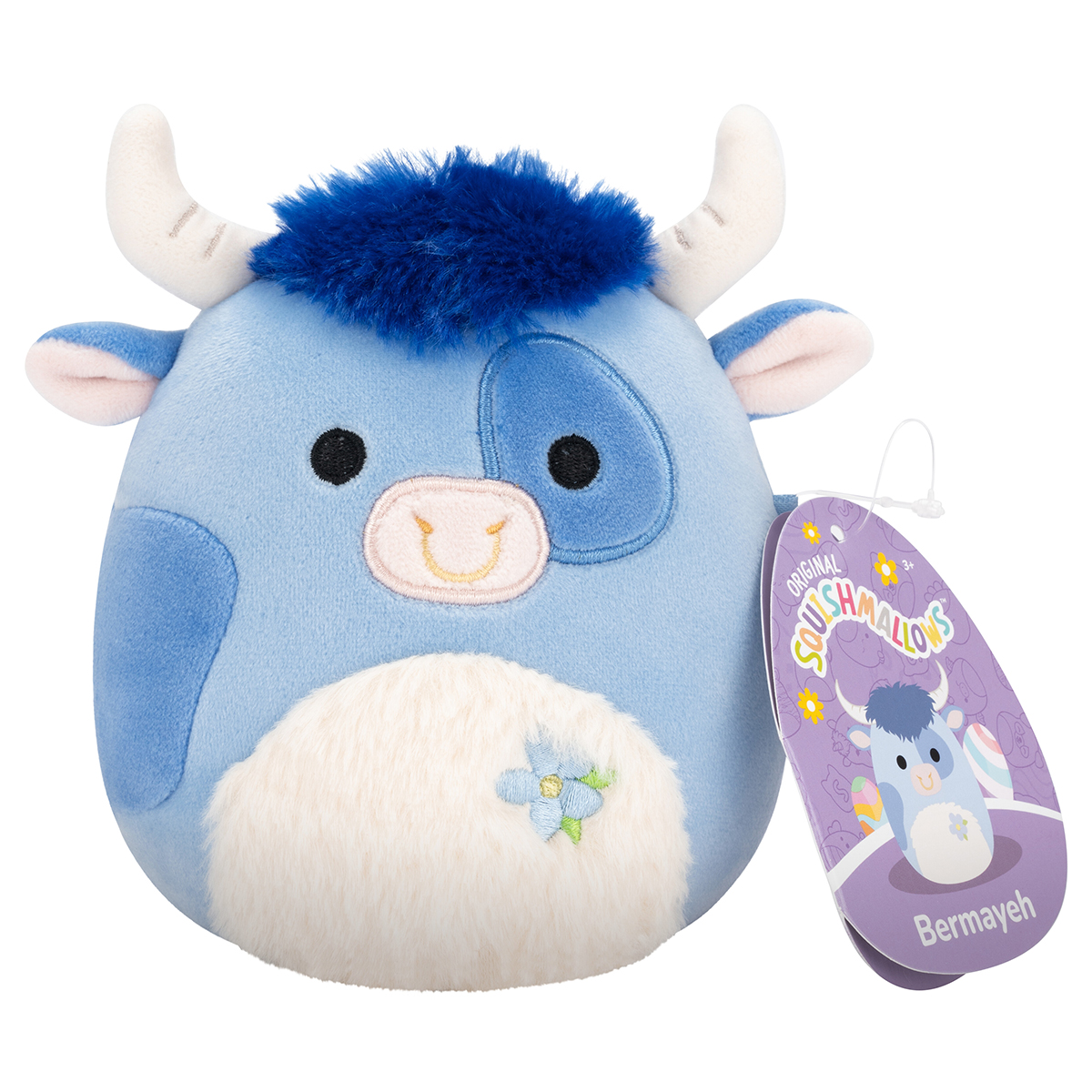 М'яка іграшка Squishmallows - Бик Бермайє (Bermaye) - 13 см — превʼю 14