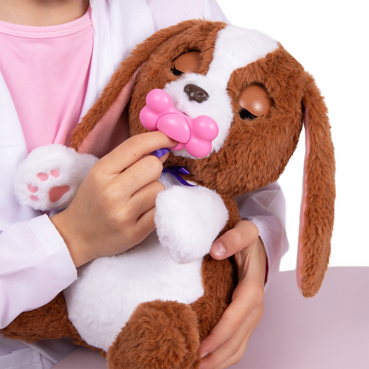 Інтерактивна іграшка Baby Paws Цуценя у ветеринара 26,5 см з аксесуарами — превʼю 8