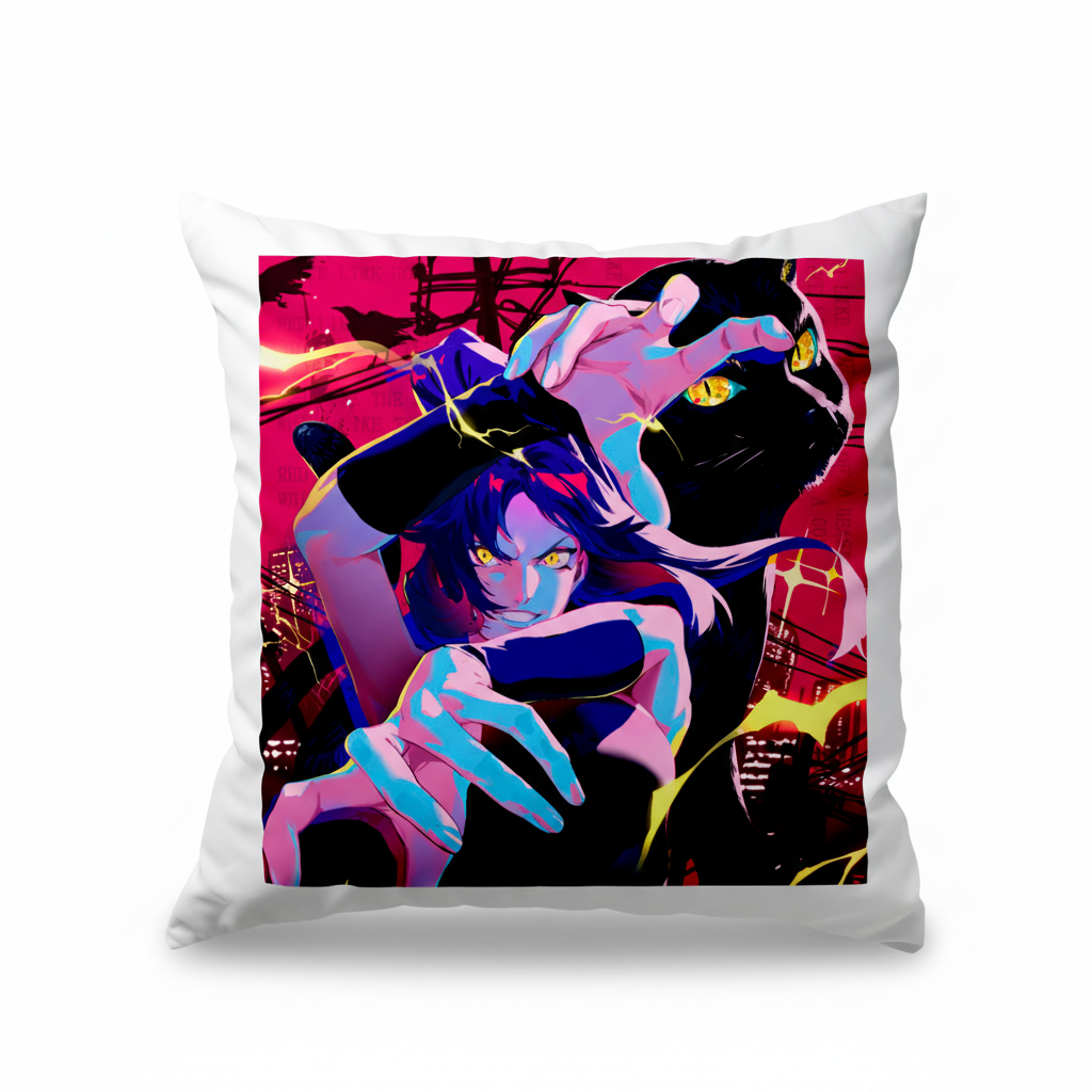 Подушка Шіхоін Йоруічі Shihoin Yoruichi Бліч Bleach 35x35 см — превʼю 2