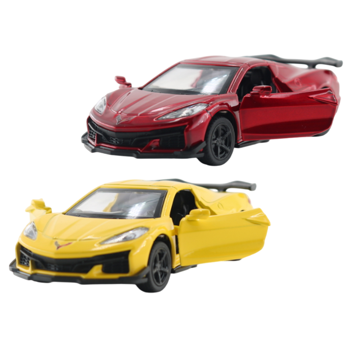 Автомодель Chevrolet Corvette C8 Z06 2024 Techno Drive 1:40 металева — превʼю 18