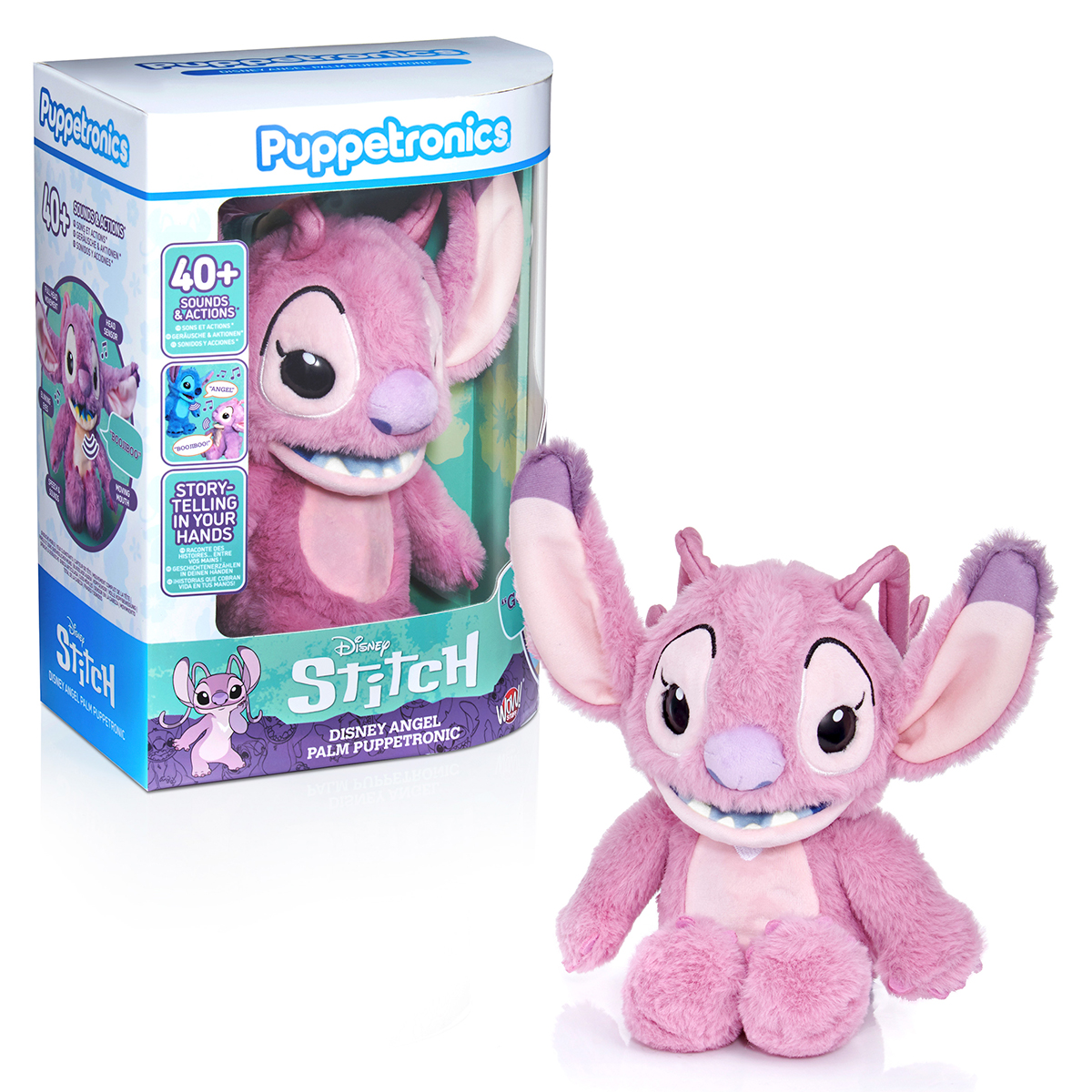 Інтерактивна іграшка Puppetronic by Real FX Palm – Янгол (Angel) – Disney — превʼю 6