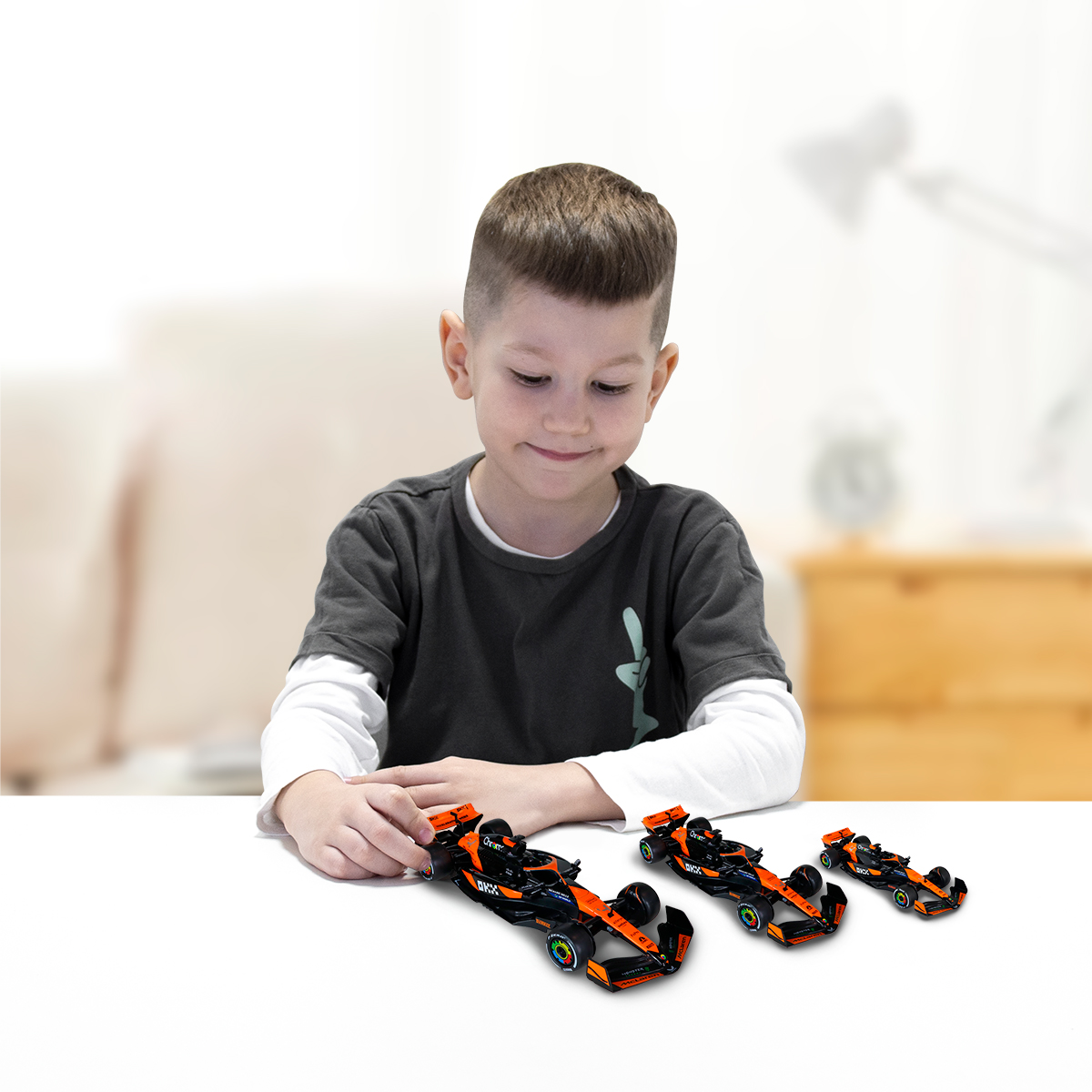 Автомодель McLaren F1 2024 Techno Drive 1:24 Помаранчева — превʼю 30