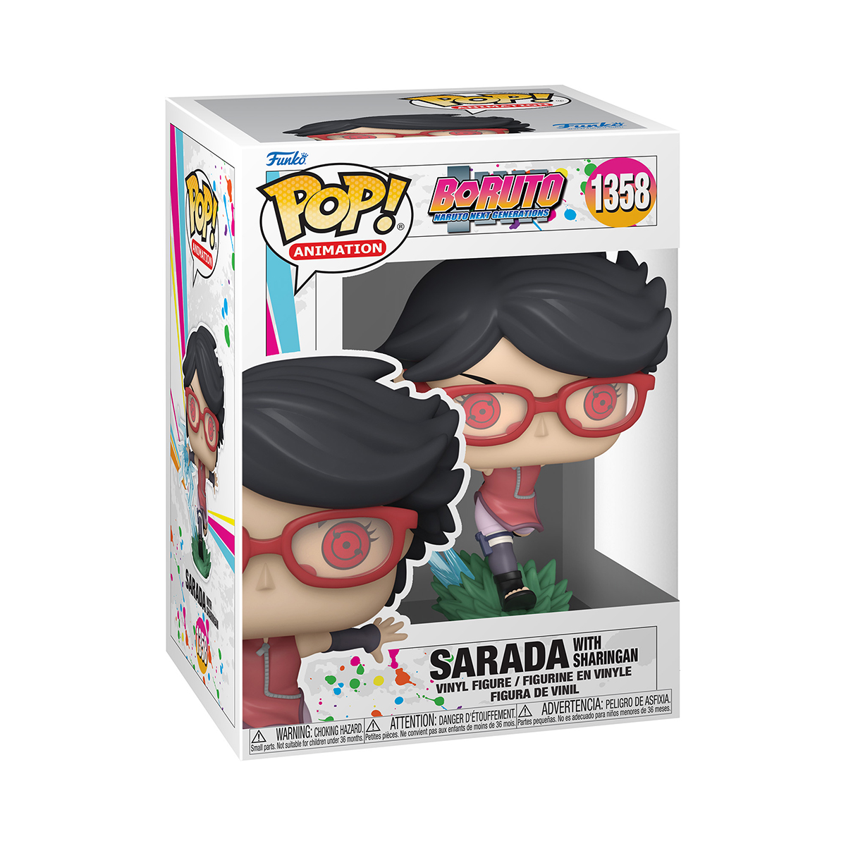 Колекційна ігрова фігурка Funko POP Boruto Sarada Боруто Сарада аніме — превʼю 5