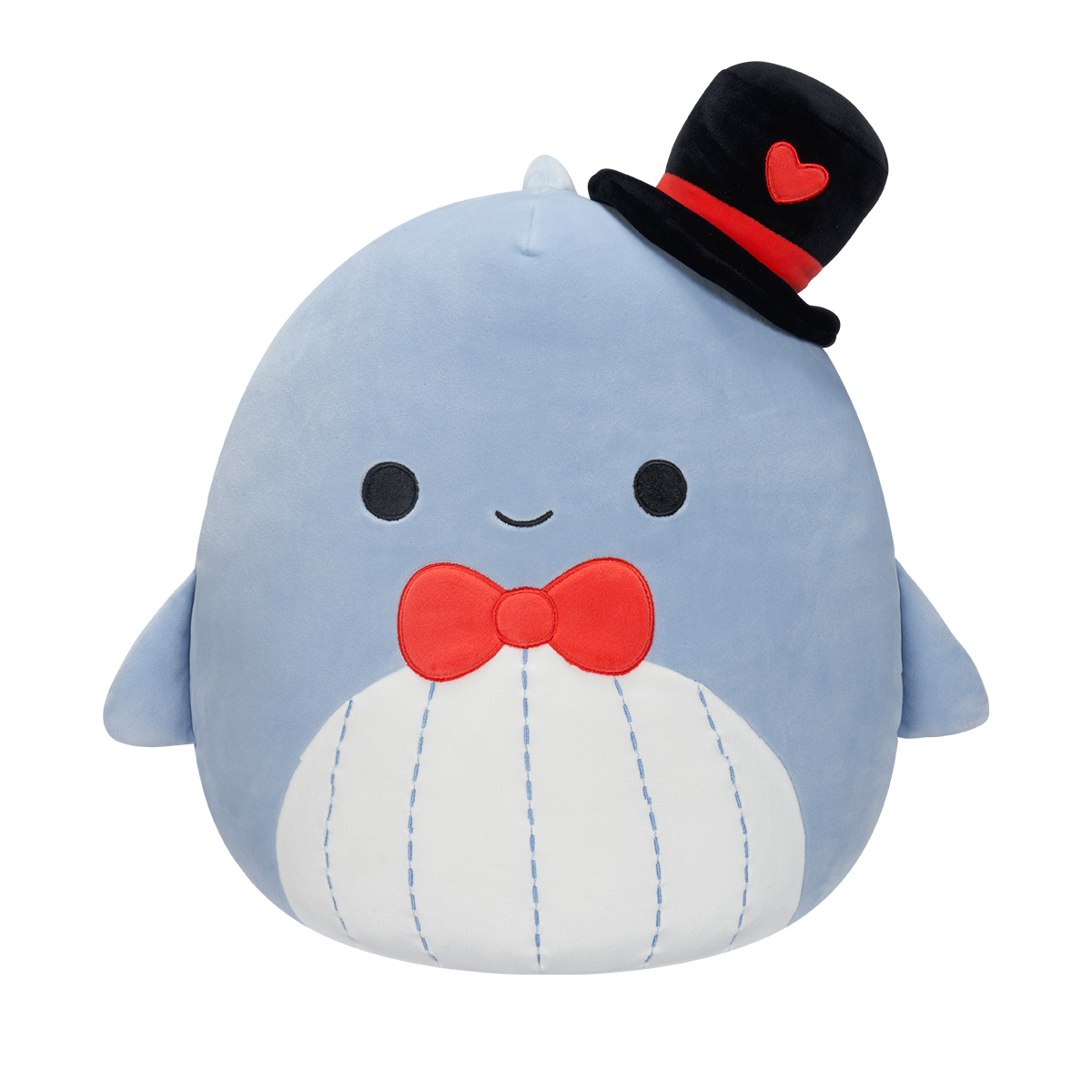 М'яка іграшка Squishmallows – Синій кит Самір (Samir) – 30 cm — превʼю 5