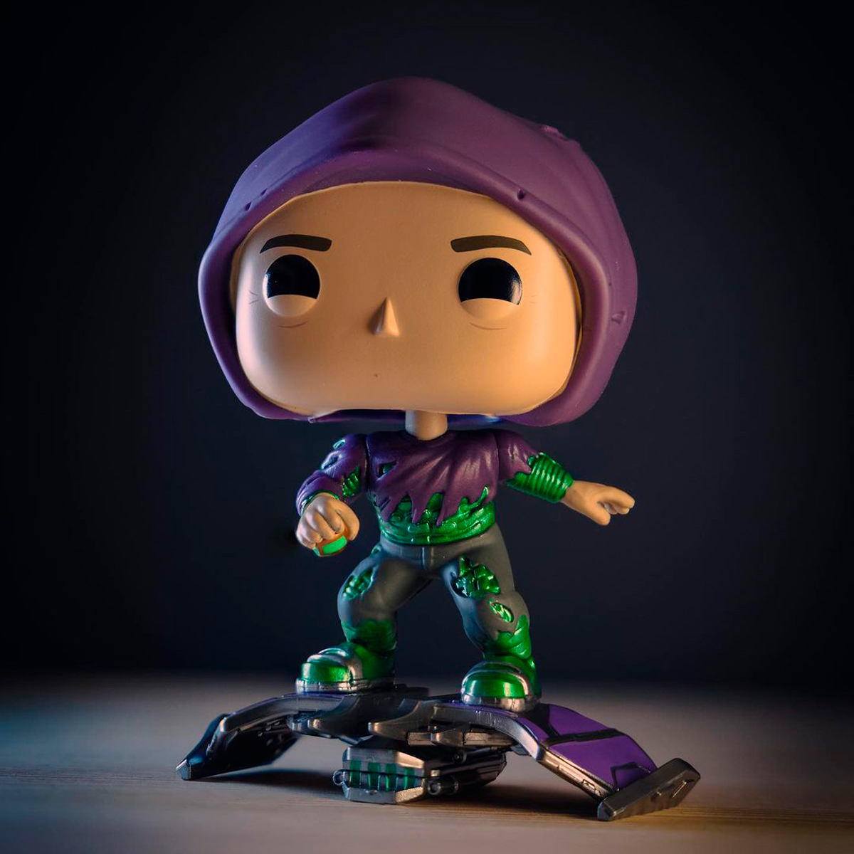 Колекційна ігрова фігурка Funko POP Spider-Man No Way Home Goblin 114 мм — превʼю 7