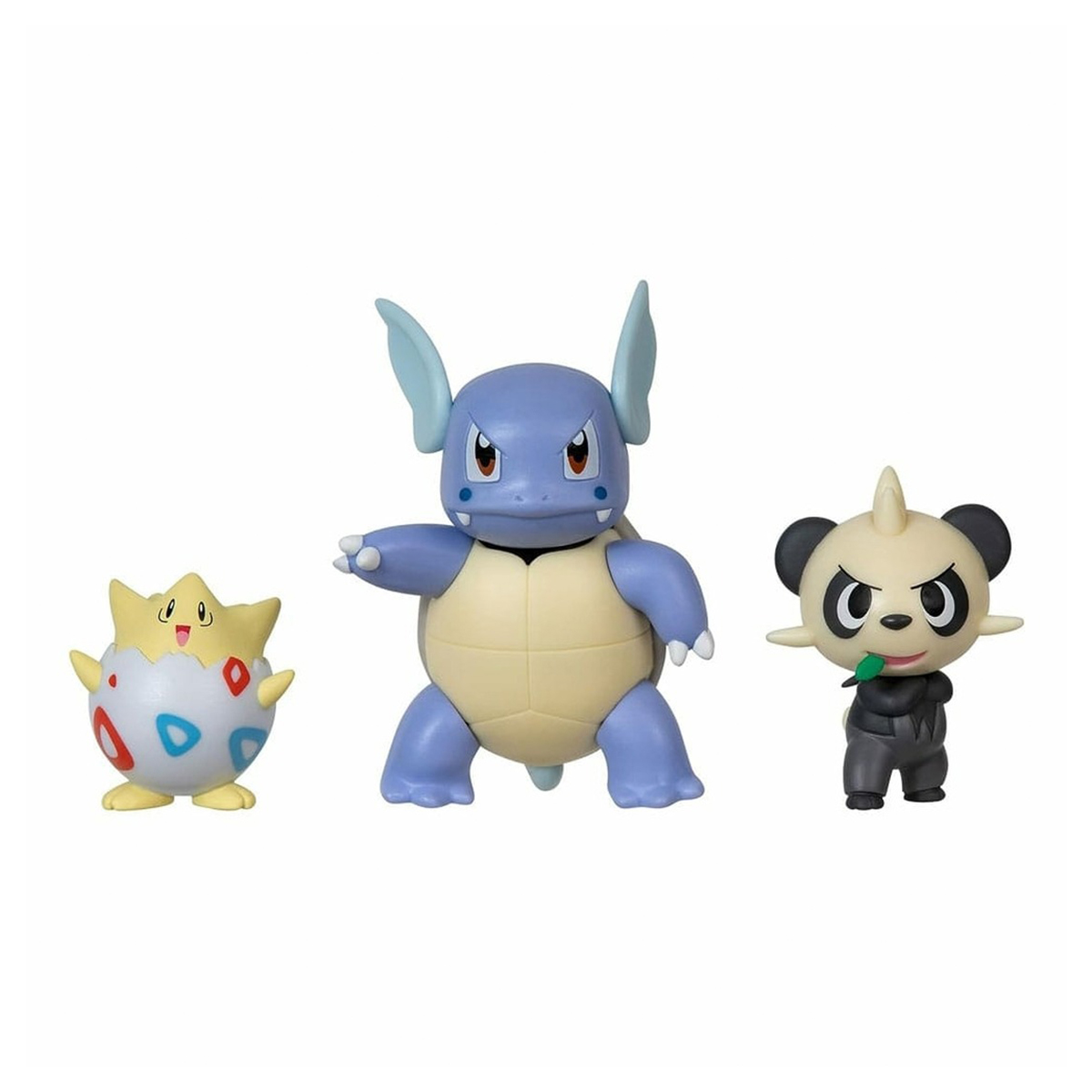 Набір ігрових фігурок Pokemon W17 Тогепі Панчам Вартортл 3 шт — превʼю 4