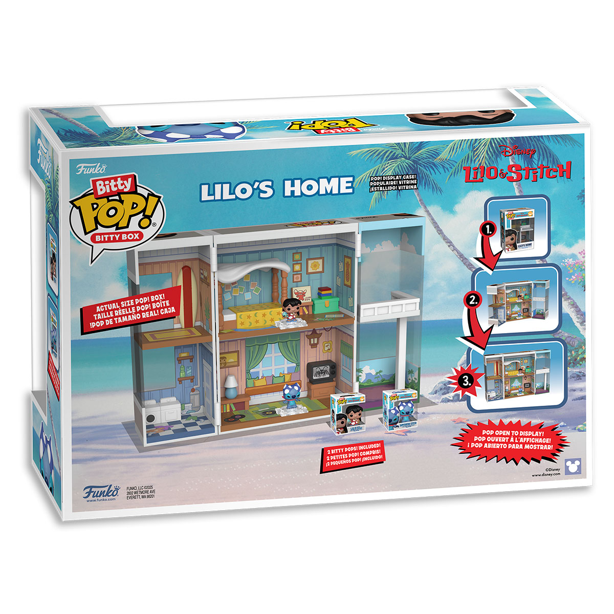 Ігровий набір Bitty POP! Будиночок Ліло Funko для колекціонерів 15,8 см — превʼю 12