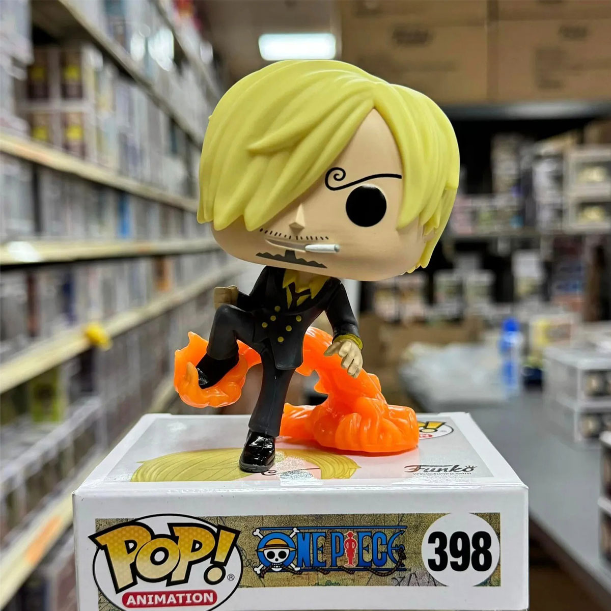 Ігрова фігурка Funko POP! cерії Великий куш - Санджі — превʼю 8