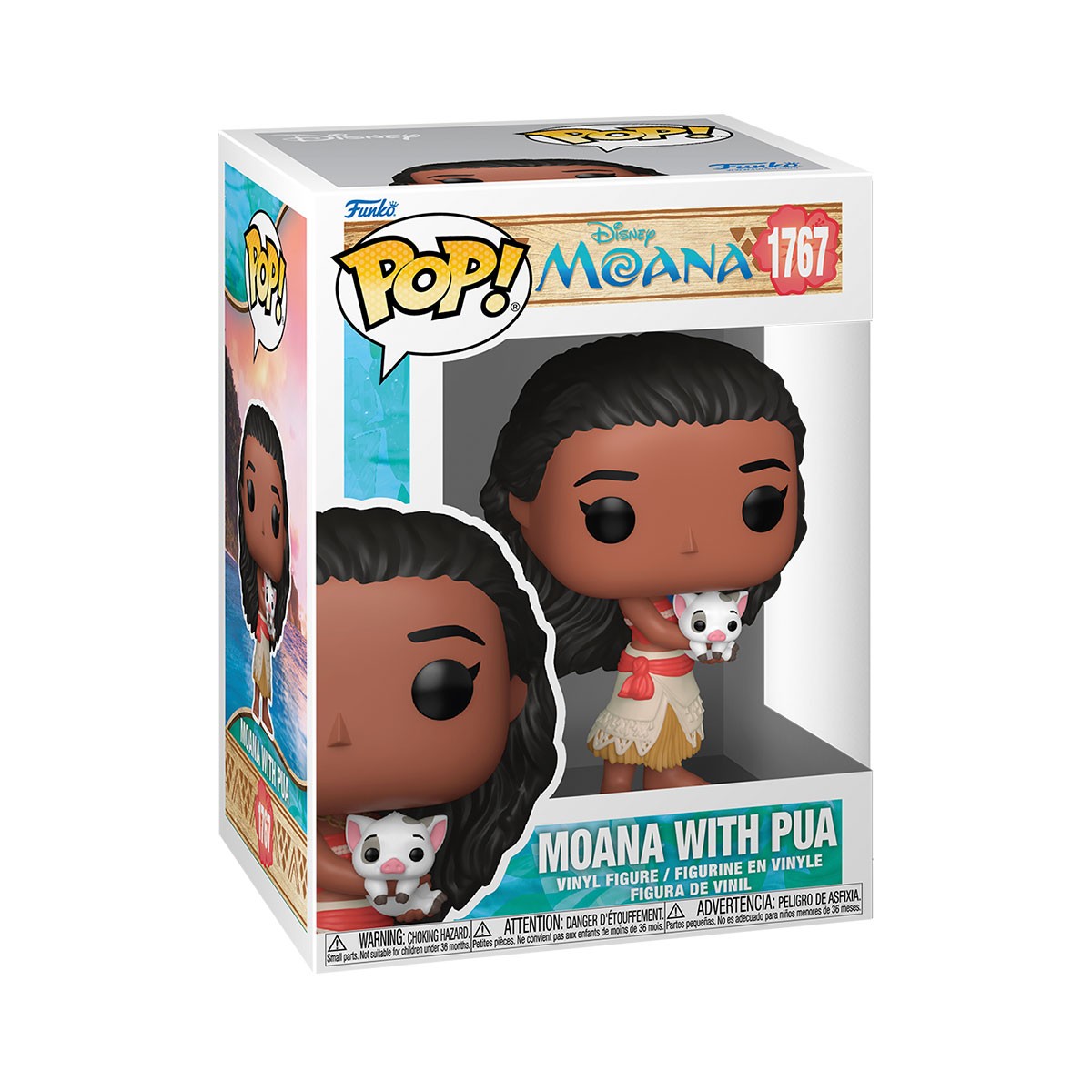 Ігрова фігурка Funko POP! Ваяна та Пуа 9,6 см — превʼю 1