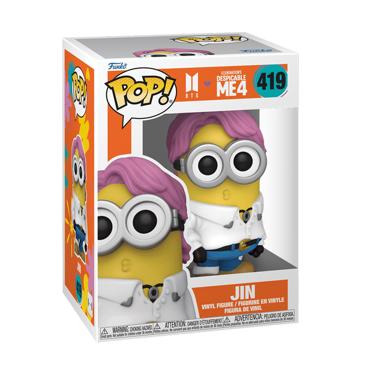 Фігурка Джін (Jin) — Funko Pop — Minions x BTS — превʼю 3