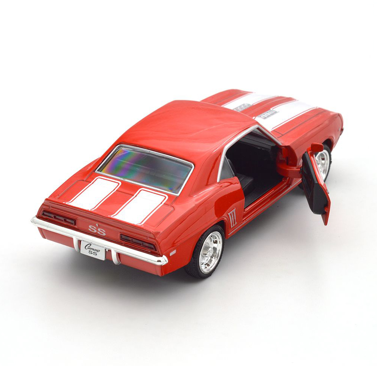 Автомодель Chevrolet Camaro 1969 Techno Drive 1:32 металева Червона — превʼю 21